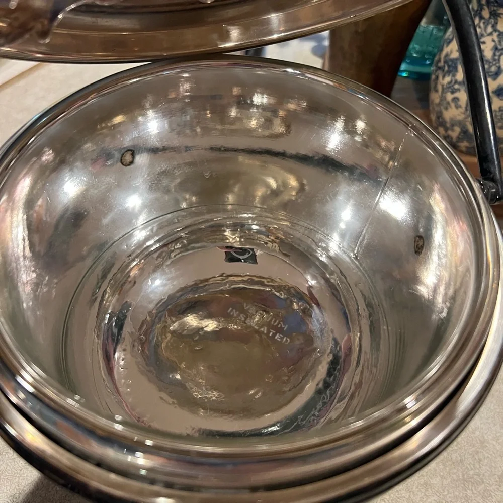Vintage silver Ice Bucket